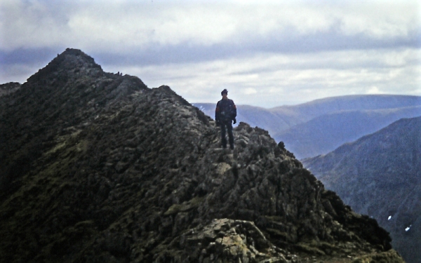 Striding Edge on a better day